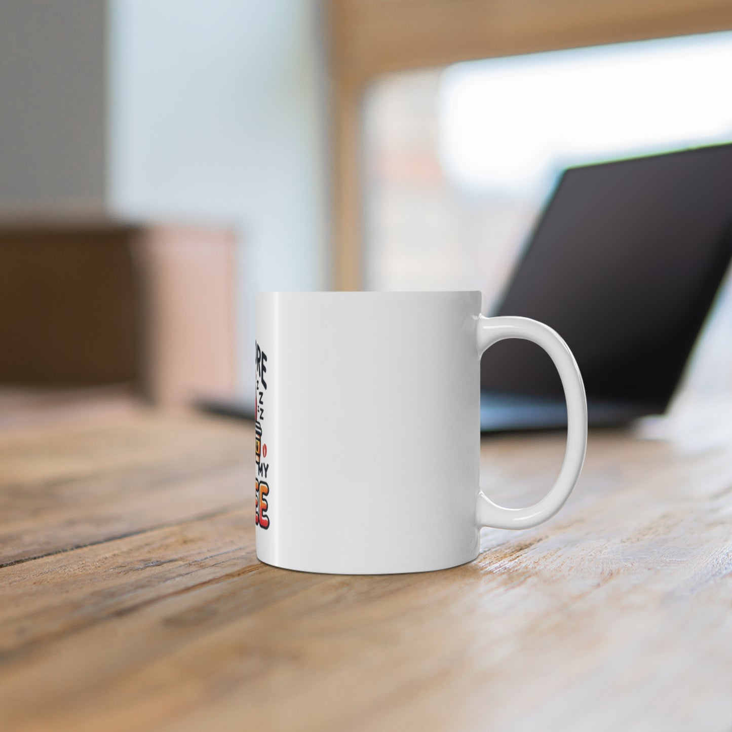 Unique Mushroom Mug 'Not before my coffee'